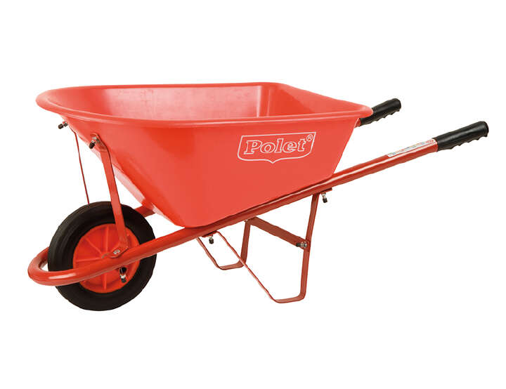 Polet Kinderschubkarre, rot